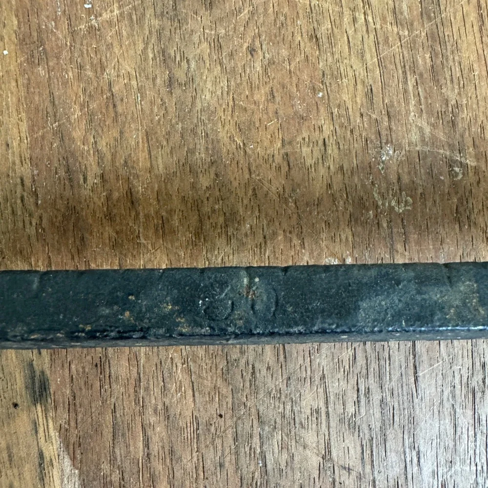 Vintage Antique Black Cast Iron Hanging Scale with Weight‎ Farmhouse Decor